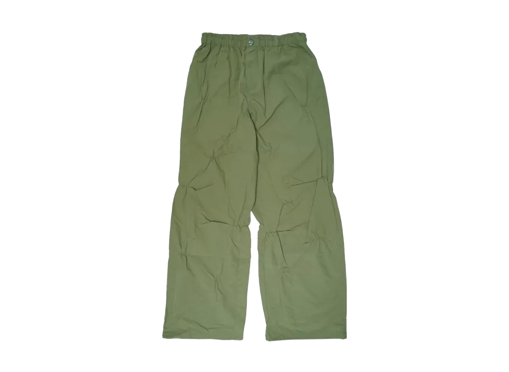 HTH gathered pants "KHAKI"