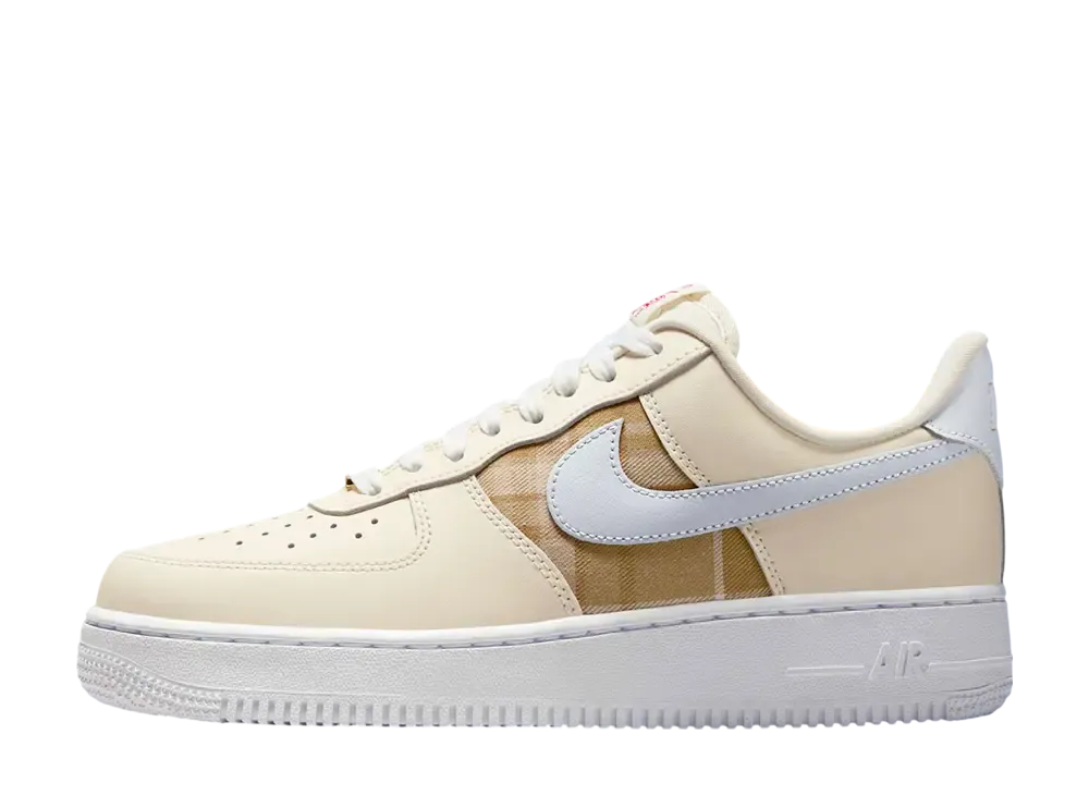 ナイキ エアフォース1 ロー "ブラウンプレイド"