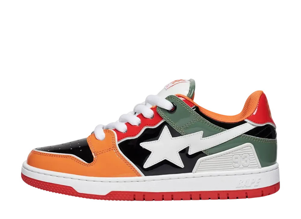 A BATHING APE BAPE SK8 STA BOLD #2 "Orange"