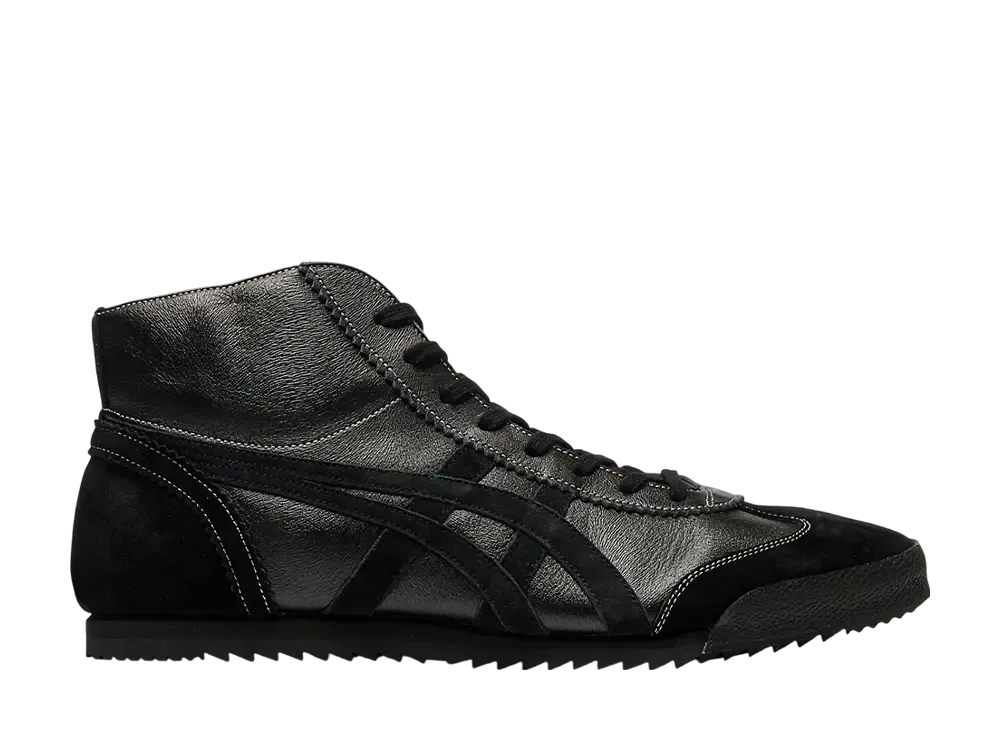 Onitsuka Tiger NIPPON MADE Mexico Mid Runner Deluxe "Black/Black"