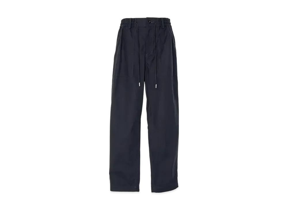 sacai Cotton Nylon Oxford Pants "Navy"