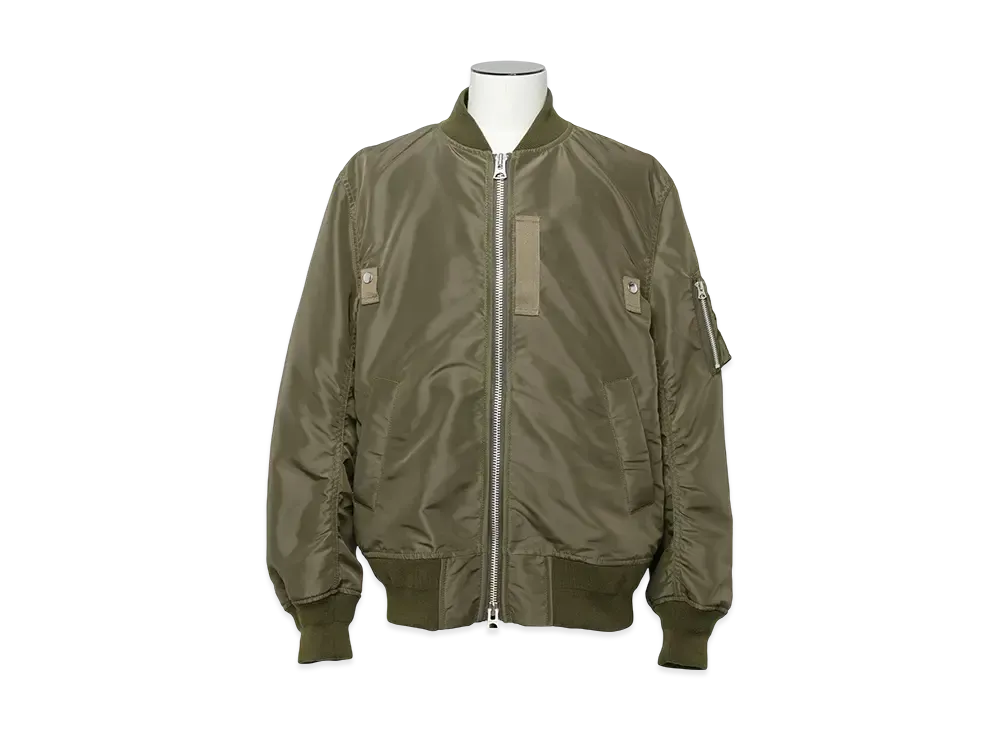 sacai Nylon Twill Blouson "Olive"