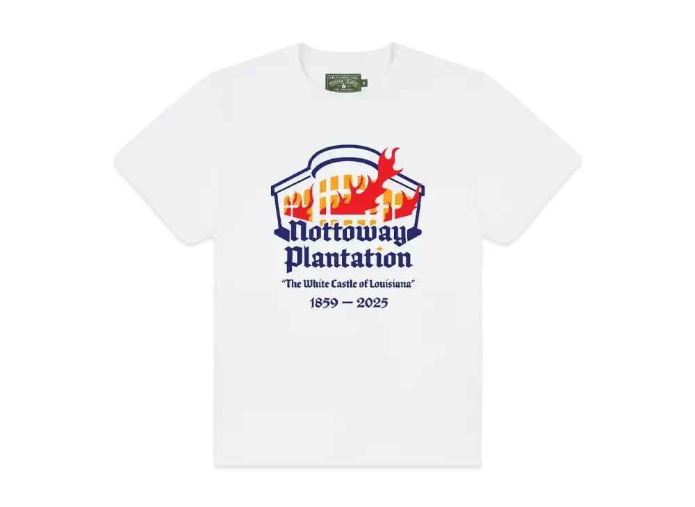 DENIM TEARS Fire This Time Tee "White"