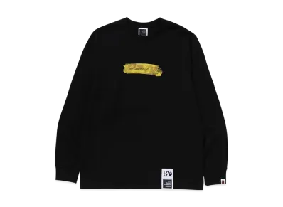 A BATHING APE x Van Gogh Museum L/S Tee "Black"