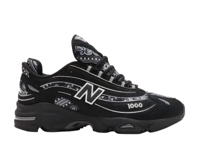 atmos × New Balance 1000 "bāṅdhnū/Black Paisley"