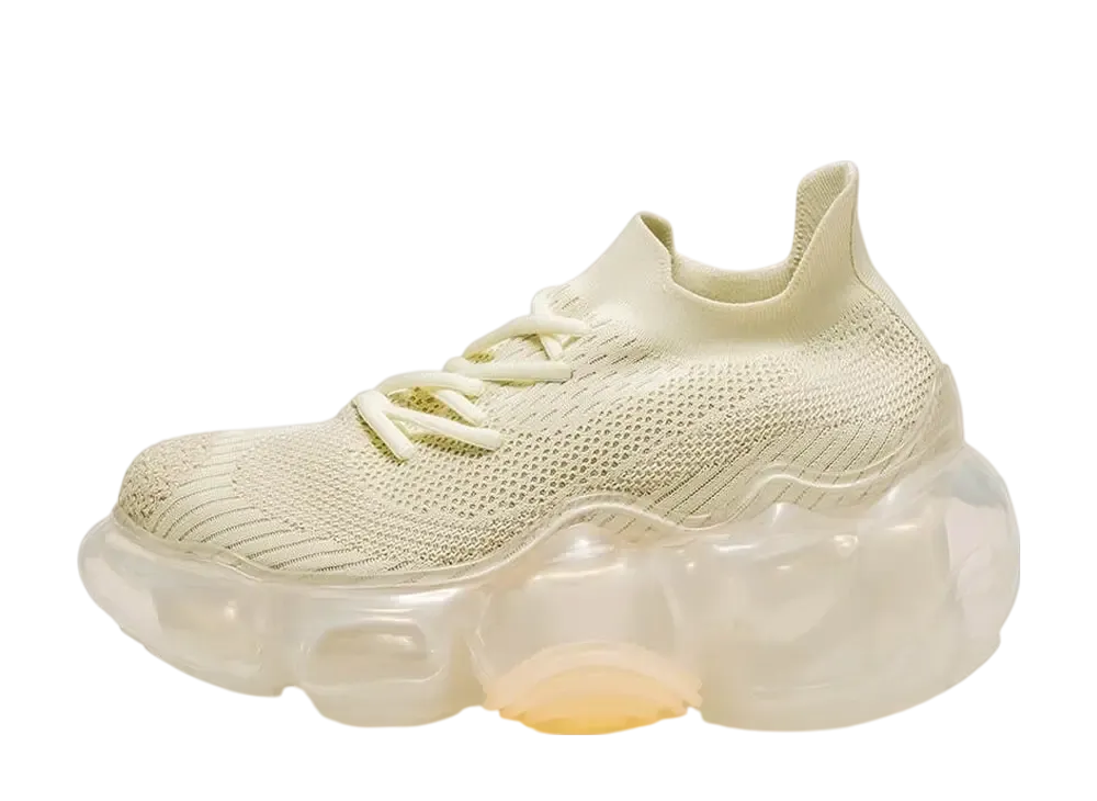 グラウンズ ウィメンズ ムーピー "クリーム/クリア"