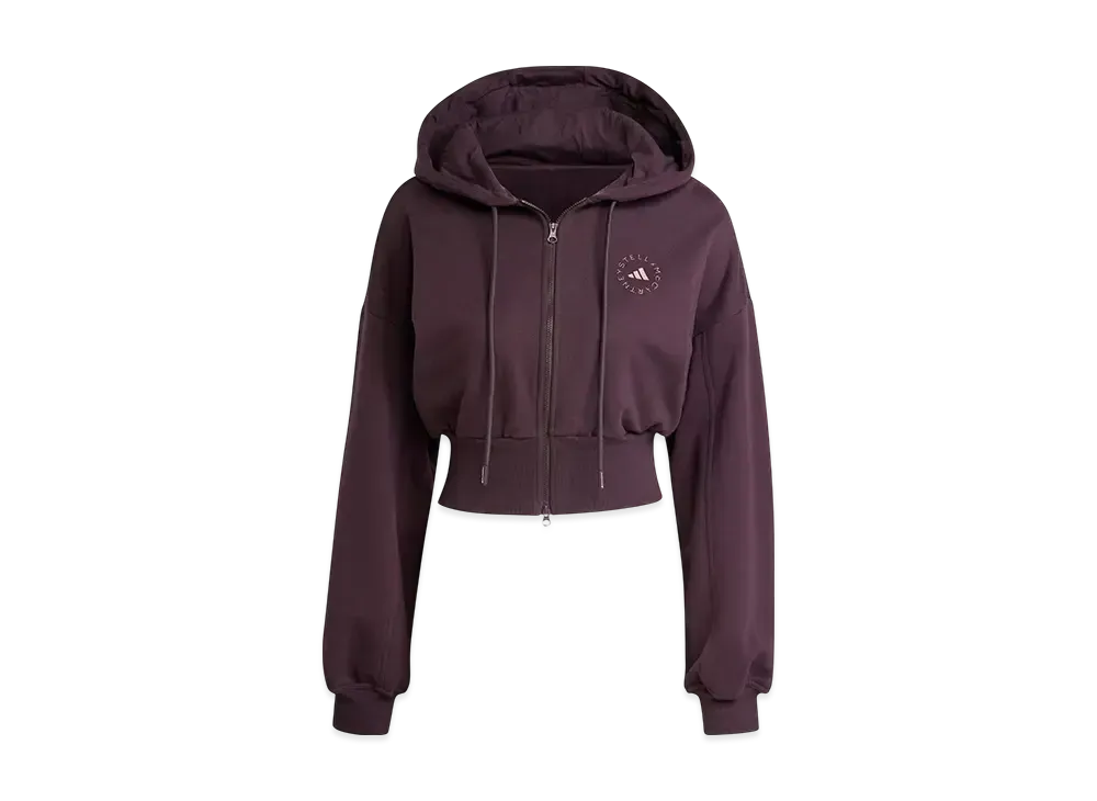 adidas by Stella McCartney Sportswear Cropped Parka "Mineral Red"