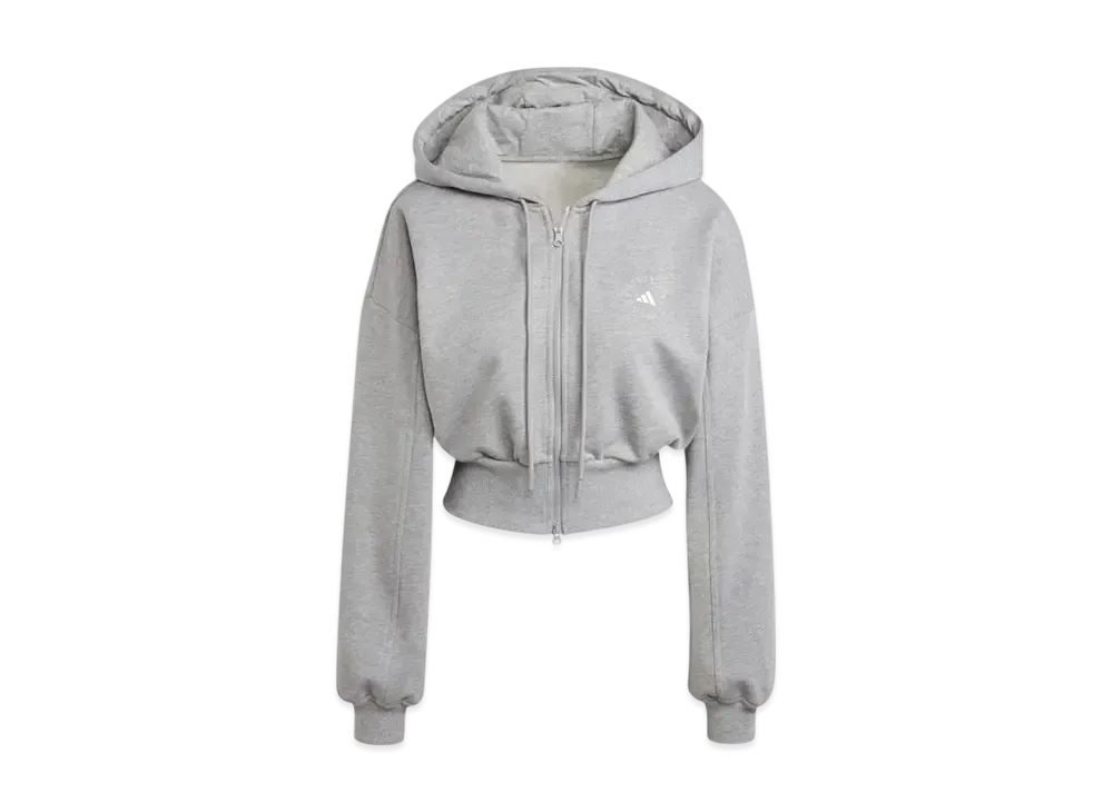 adidas by Stella McCartney Sportswear Cropped Parka "Medium Grey Heather"