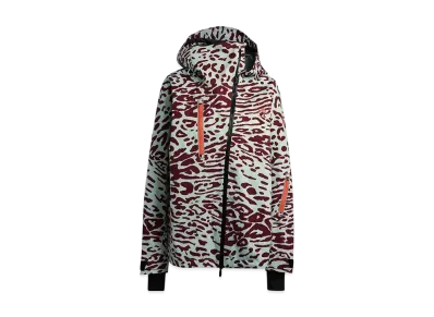 adidas by Stella McCartney Terrex True Nature 2 Layer Jacket "Vapour Green/Shadow Red"