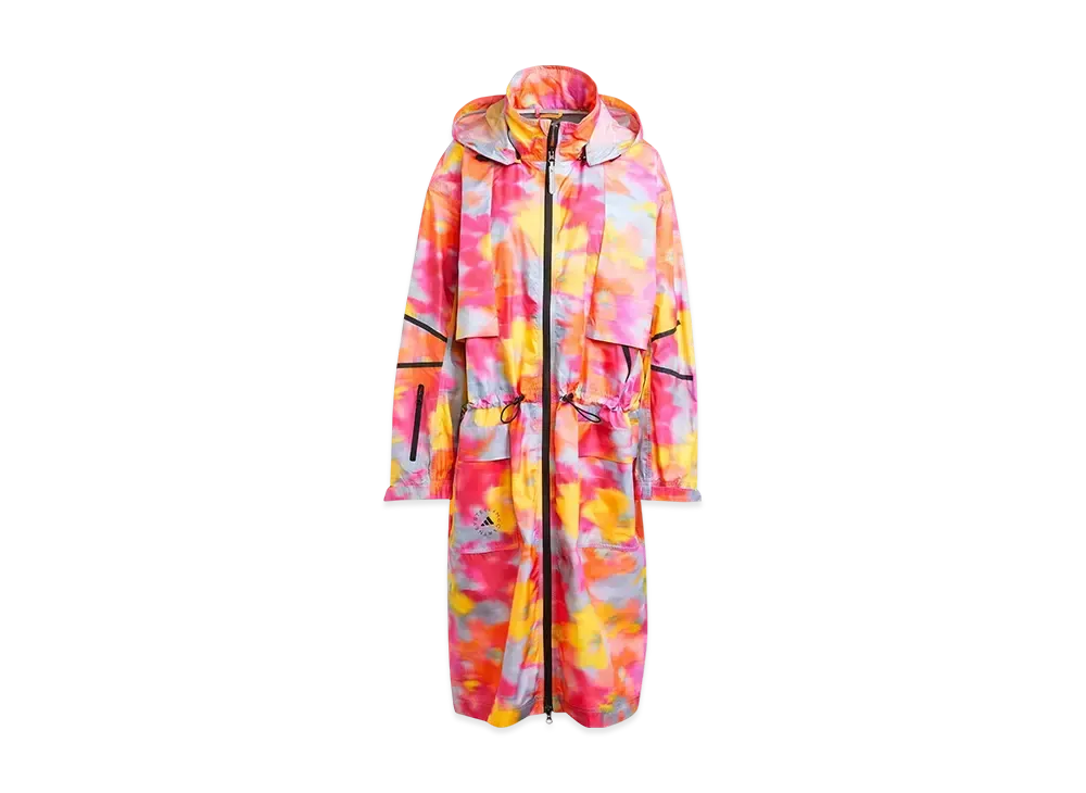 adidas by Stella McCartney Print Long Parka "Active Gold/Yellow"