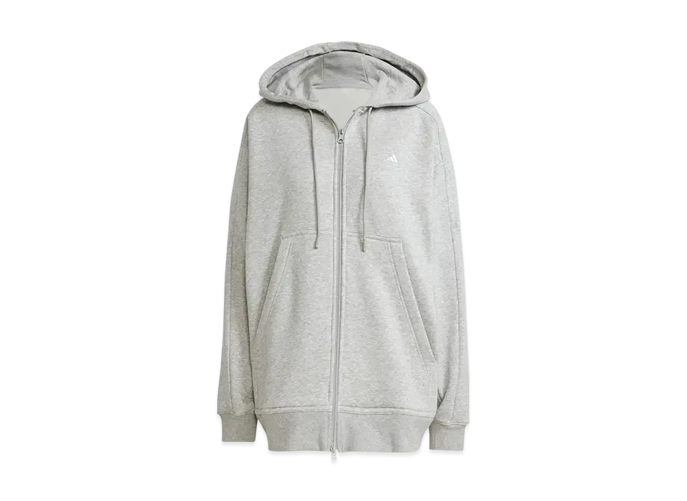 adidas by Stella McCartney Sportswear Pull-on Top "Medium Grey Heather/White"