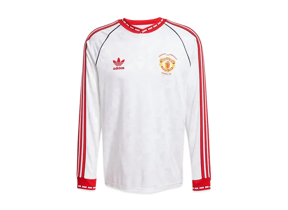 adidas Manchester United '91 Away Long Sleeve Jersey "White"