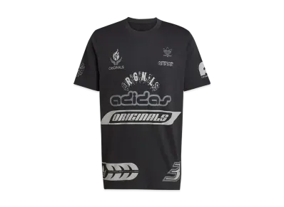 adidas Sponsors Short Sleeved T-shirt "Black"