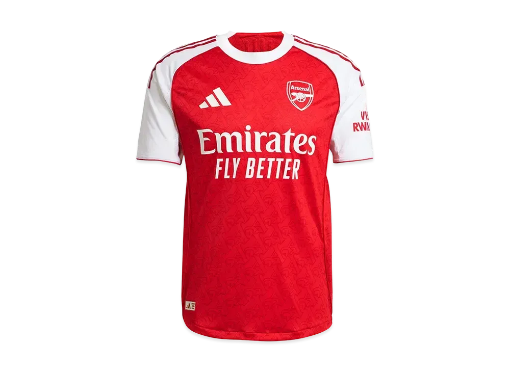 adidas Arsenal 25/26 Authentic Home Jersey "Better Scarlet/White"