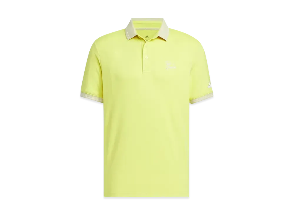 adidas Golf Heat. Rdy Short Sleeve Polo Shirt "Pure Sulfur"