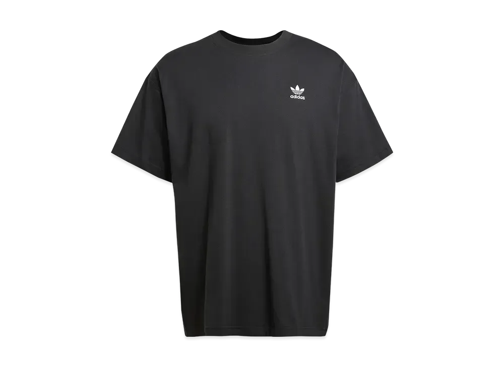 adidas Trefoil Essentials Oversized Short Sleeve T-Shirt "Black"