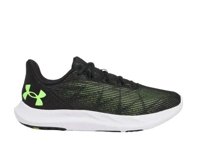 アンダーアーマー UAチャージド スピードスウィフト "ブラック/ブラック/ハイパーグリーン"