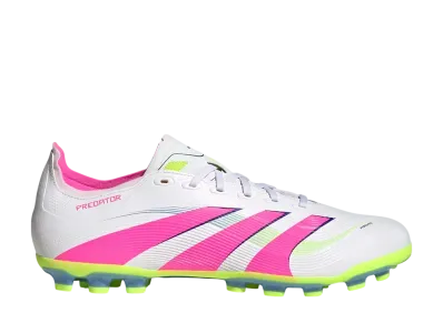 adidas Predator League AG "Cloud White/Lucid Pink/Lucid Lemon"