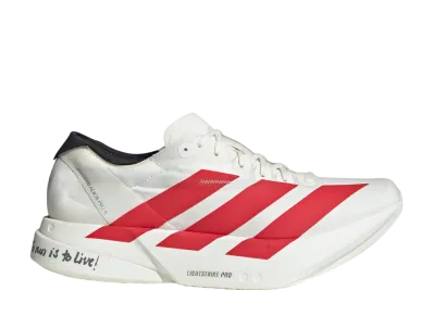 adidas Adizero Adios Pro 4 "Off White/Better Scarlet/Core Black"