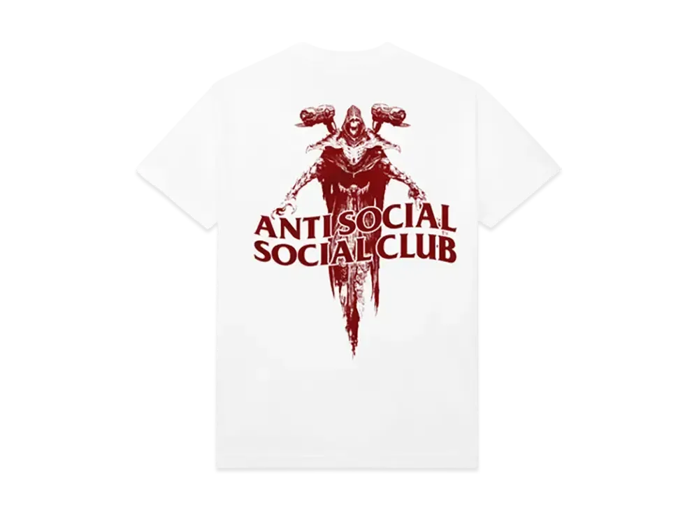 ANTI SOCIAL SOCIAL CLUB x DOOM: The Dark Ages Revenant Tee "White"