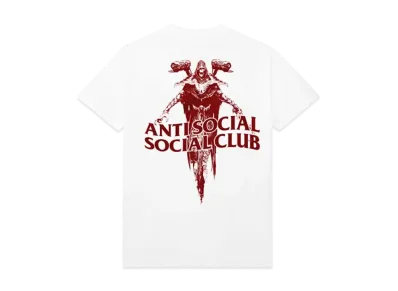 ANTI SOCIAL SOCIAL CLUB x DOOM: The Dark Ages Revenant Tee "White"