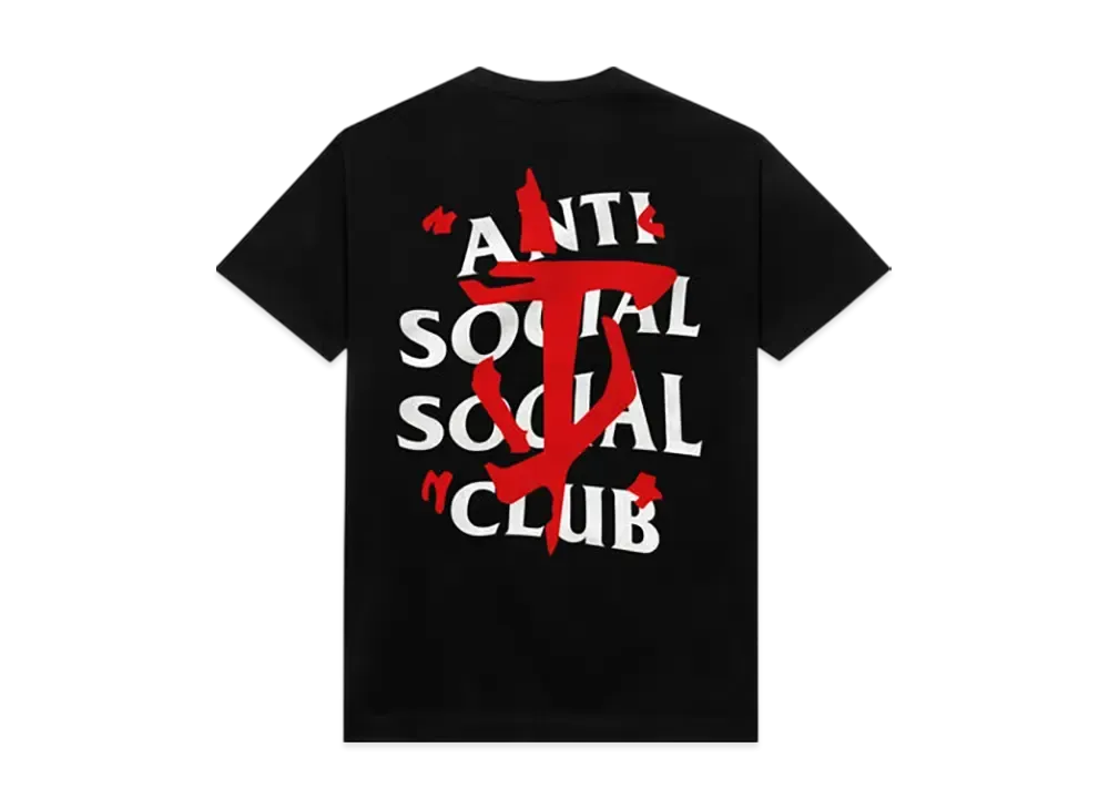 ANTI SOCIAL SOCIAL CLUB x DOOM: The Dark Ages Slayer's Mark Tee "Black"