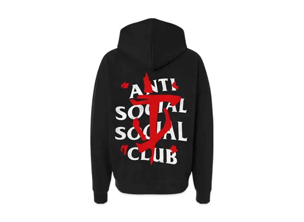 ANTI SOCIAL SOCIAL CLUB x DOOM: The Dark Ages Slayer's Mark Hoodie "Black"