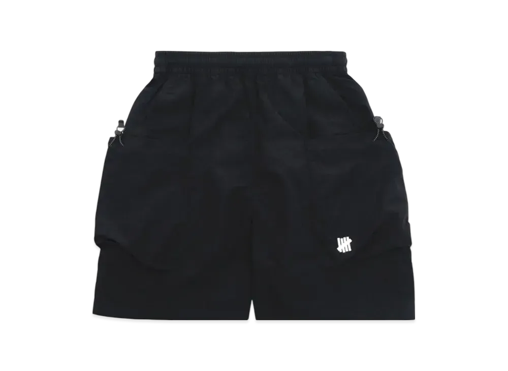 UNDEFEATED Nylon Easy Shorts "Black"