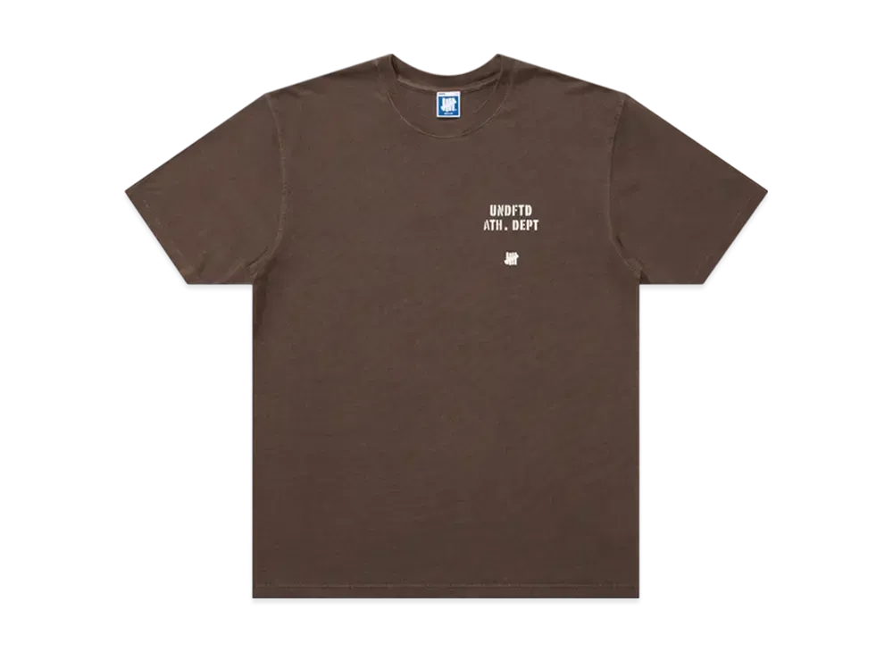 UNDEFEATED Stencil S/S Tee "Brown"