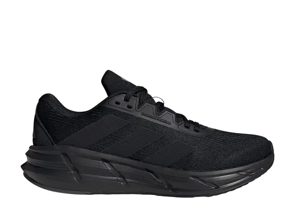 アディダス クエスター3 ランニング "コアブラック/グレーシックス"