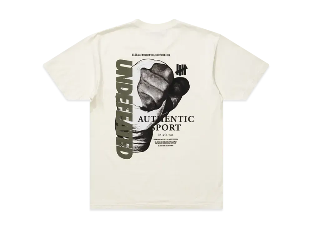 UNDEFEATED Fist S/S Tee "Off White"