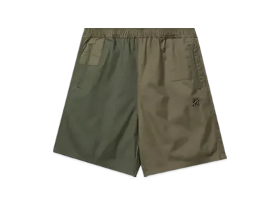 UNDEFEATED Patchwork Short "Olive"