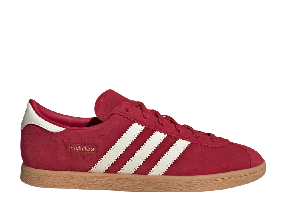 アディダスオリジナルス シュタット "チームビクトリーレッド/オフホワイト/ガム"