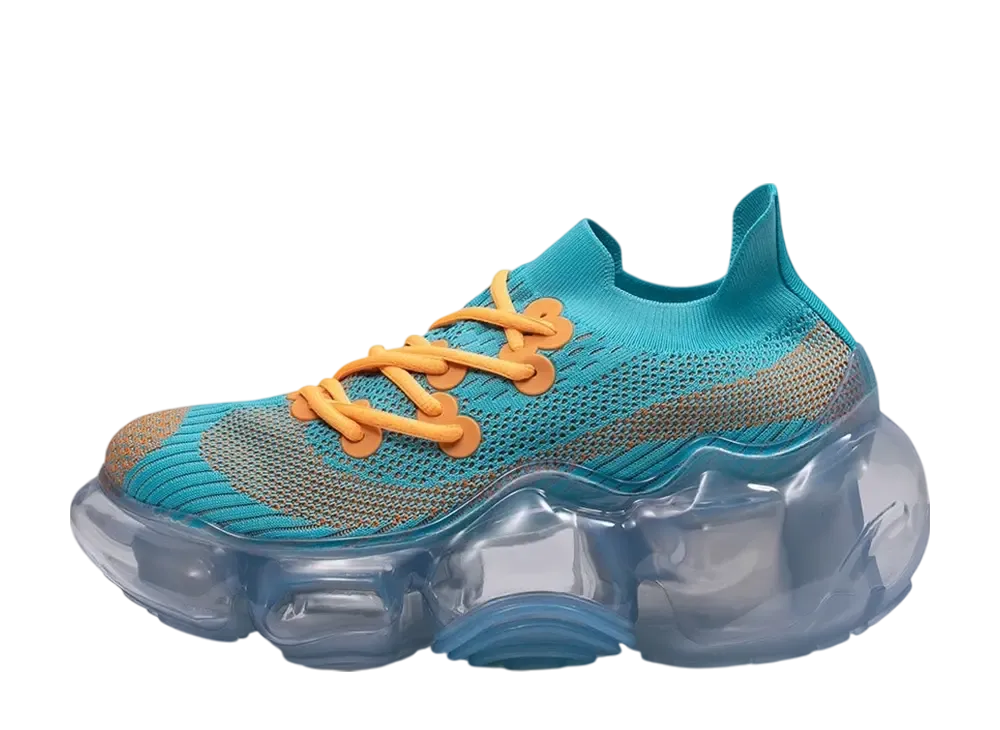 グラウンズ ムーピー EL "ブルーオレンジ/アイスグレー"