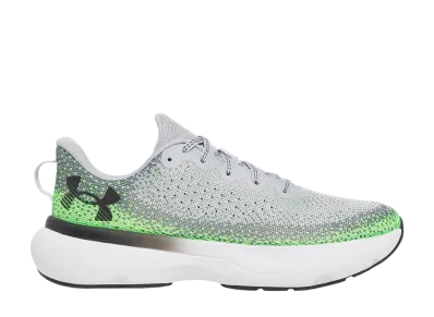 アンダーアーマー UAインフィニット "モッドグレー/ハイパーグリーン"