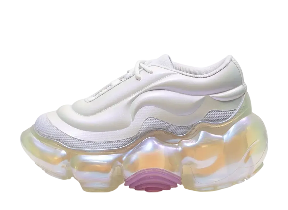 グラウンズ ウィメンズ ムーピー ファム "ホワイトオーロラ/クリアオーロラ"