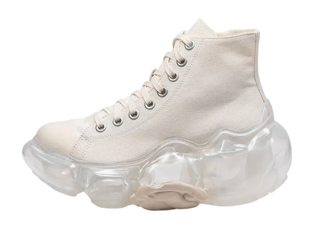 グラウンズ ムーピー ハイカット "クリーム/クリア"