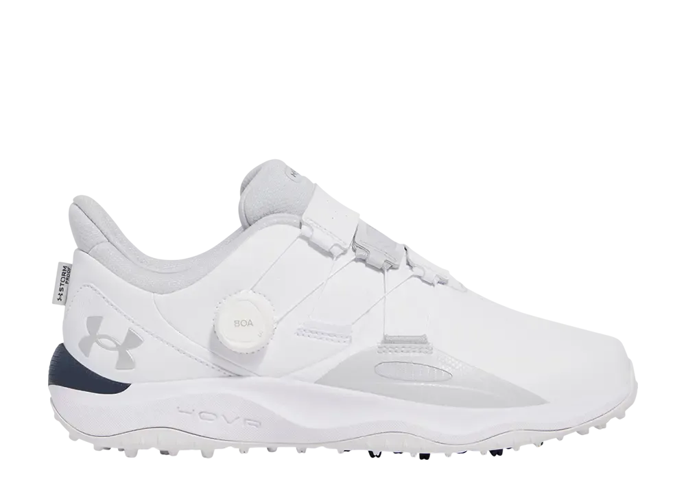 アンダーアーマー UAドライブ プロ ボア スパイクレス "ホワイト/ホワイト"