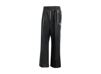 adidas x Jeremy Scott Faux Leather Wide Pants "Black"