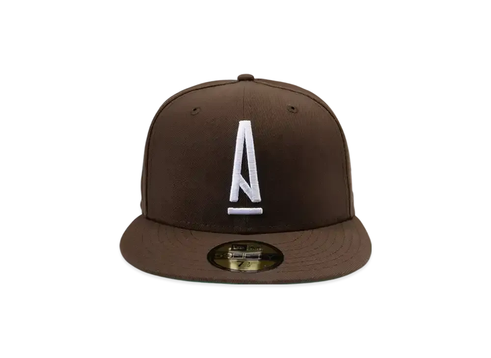 NEW ERA x A Ma Maniere A Logo Fitted 59Fifty "Walnut"
