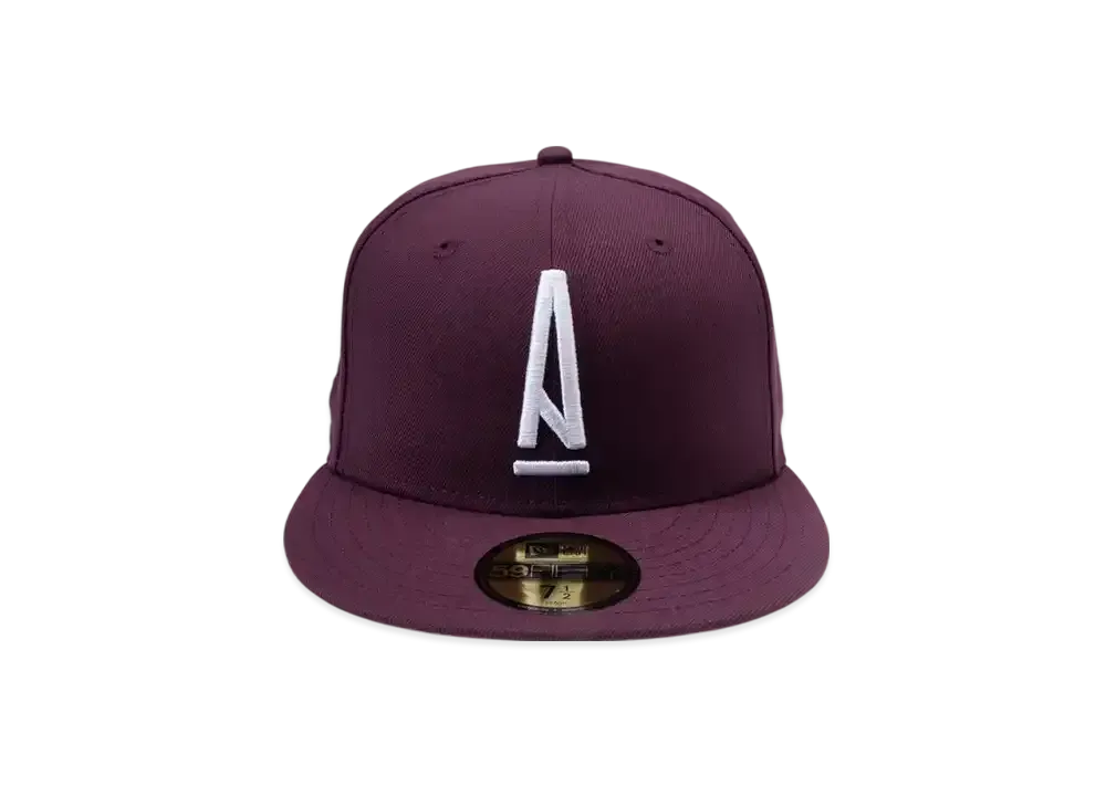 NEW ERA x A Ma Maniere A Logo Fitted 59Fifty "Plum"