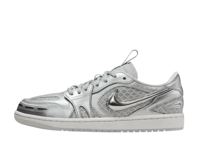 Nike Women's Air Jordan 1 Low Method of Make "Neutral Grey/Metallic Silver"
