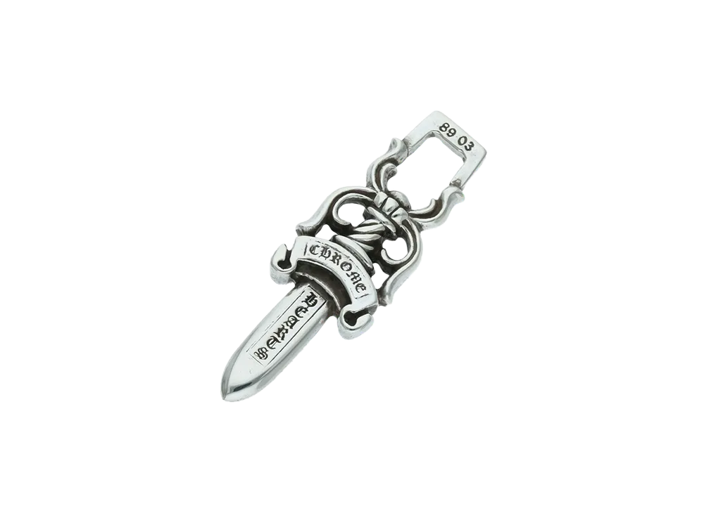 Chrome Hearts #10 Dagger Pendant "Silver"