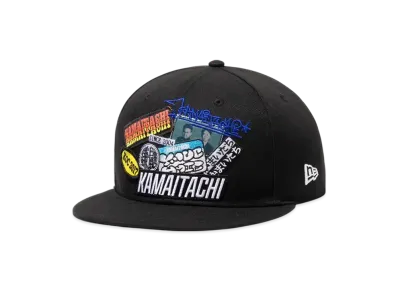 NEW ERA x KAMAITACHI 9Fifty Sticker "Black"