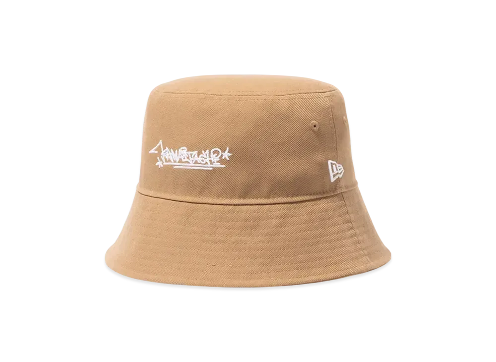NEW ERA x KAMAITACHI Bucket 01 Sailor Brim Graffiti Logo "Khaki"
