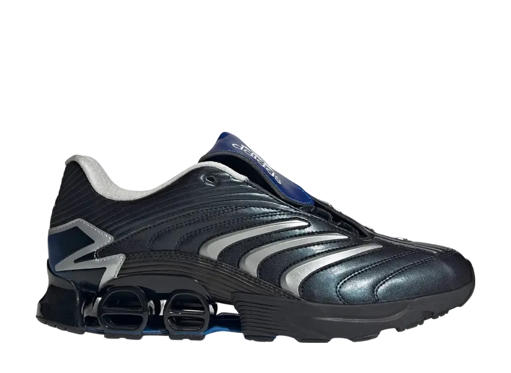 atmos × adidas Predator Megaride "Silver Metallic/Core Black"