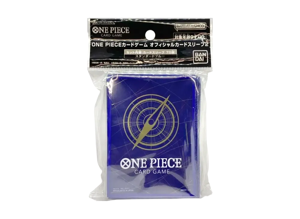 ONE PIECE Card Game Official Card Sleeve"Standard Blue"