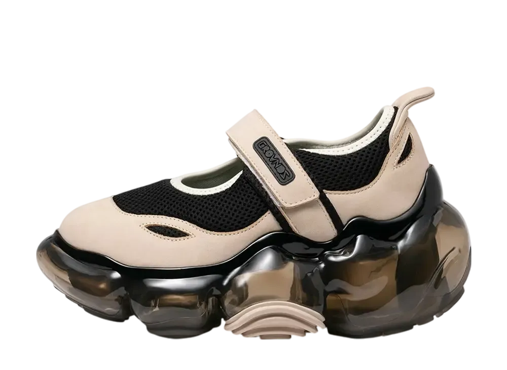 グラウンズ ムーピー メリージェーン "ブラックヌード/ブラック"