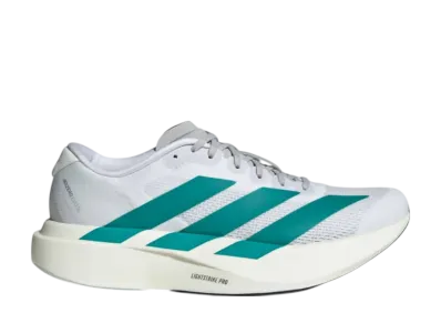 adidas Women's Adizero EVO SL "Cloud White/Pure Teal/Grey Two"
