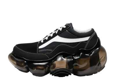 grounds MOOPIE SKATE "Black White/Black"